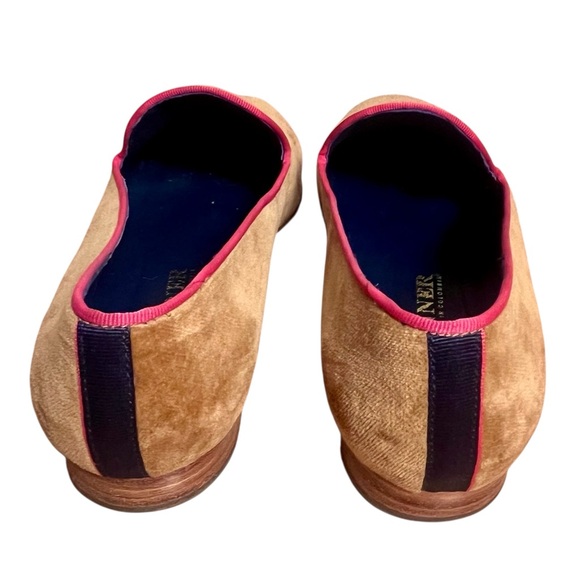 Ronner Mimosa Velvet Smoking Loafers | Fox | Camel Size 39 - Picture 5 of 9